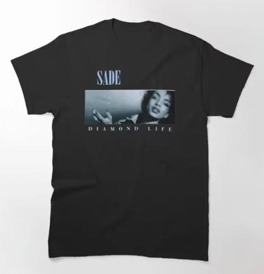 Sade Diamond Life Vintage Svart Dam T-shirt