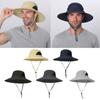 Women Mens Wide Brim Sun Hat Outdoor Hiking Travel Protection Fishing Cap