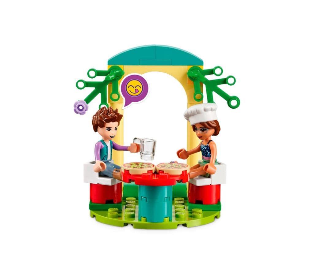 LEGO Friends Heartlake City Pizzeria 41705, Spielzeug, Bausteine, Geschenk, Haus, Rollenspiel, Mädchen, ab 5 Jahren