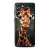 giraffe illustration Phone Case For Samsung Galaxy S25 S24 S23 S22 Ultra S20 S21 FE 5G S10 S9 Plus S10E Soft TPU Cover