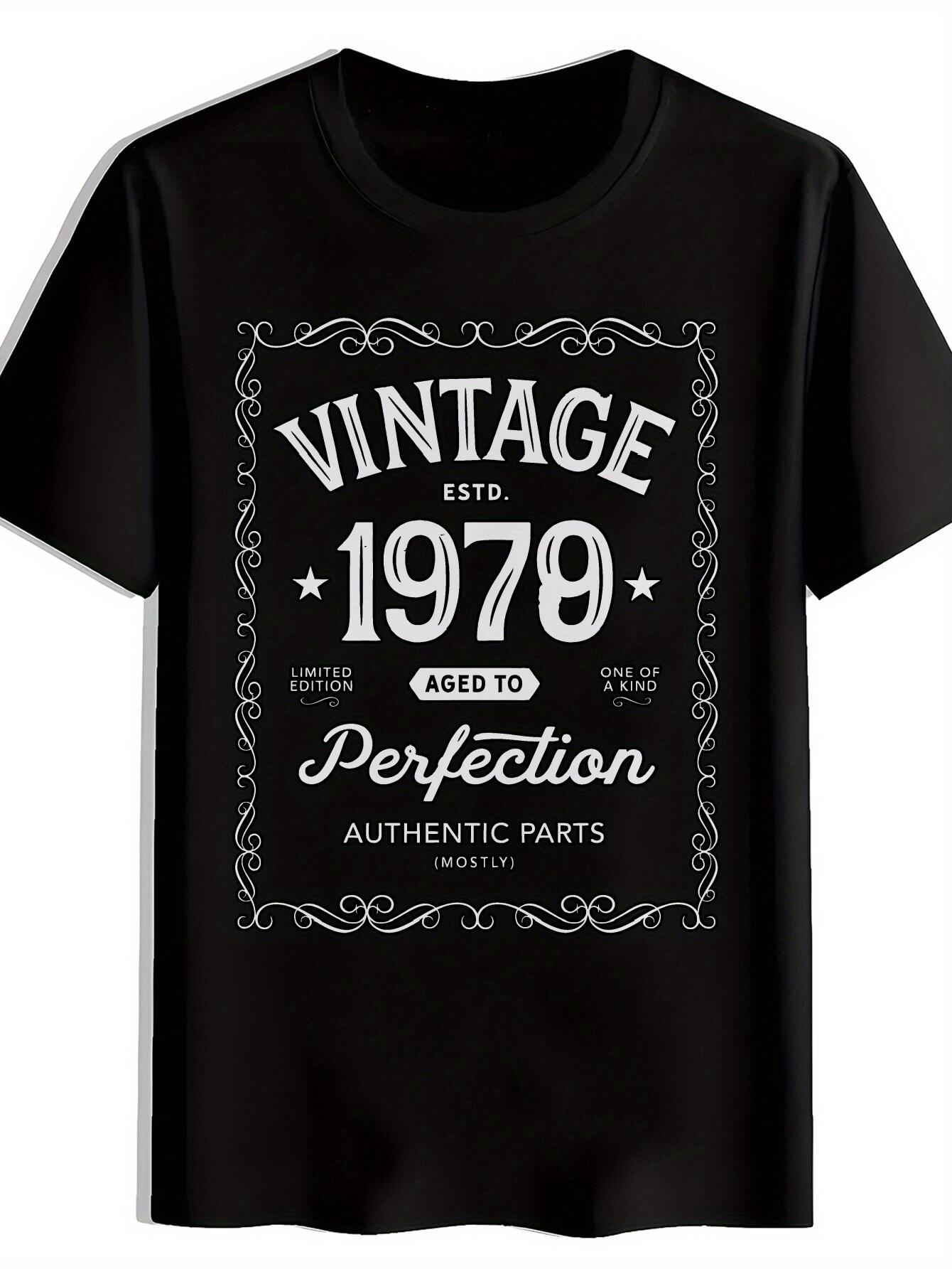 Vintage 1979 Retro Graphic T-shirt - Limited Edition 40th Anniversary Design L