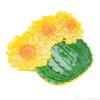 Nordic Resin Simulation Plant Sunflower Cactus Shape Dried Fruit Melon Seed Plate Jewelry Storage Tray Ornaments Decor Plate