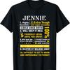 JENNIE Highly Eccentric 10 Facts Shirt First Name Shirt