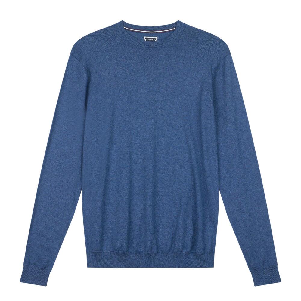 

DECATHLON MW100 Warm and Comfortable Casual Sports Knit Men s Denim Blue 3XL джинсовый синий