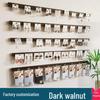 Girlish Style Wall-Mounted Wooden Earring Holder & Jewelry Display Shelf