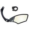 Hafny Bicycle Rearview Round Type MkII Mirror Mirror, (Silver Bottom, Right)