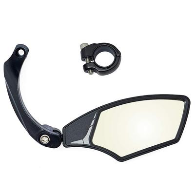 Hafny Bicycle Rearview Round Type MkII Mirror Mirror, (Silver Bottom, Right)