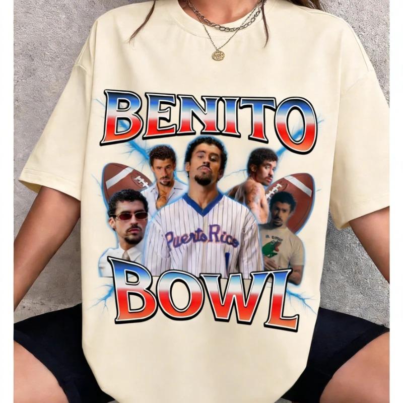 Bad Bunny Vintage Bootleg Style T-Shirt, Benito Ocasio Retro Graphic Tee, Puerto Rican Hip-hop Icon Streetwear