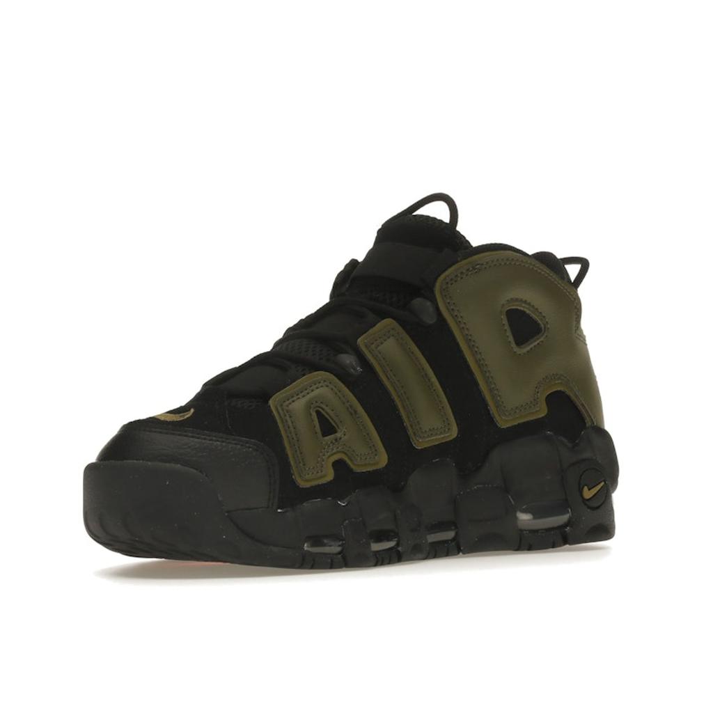 Nike Air More Uptempo 96 Rough Green Herresneakers Svart Pilgrim DH8011-001
