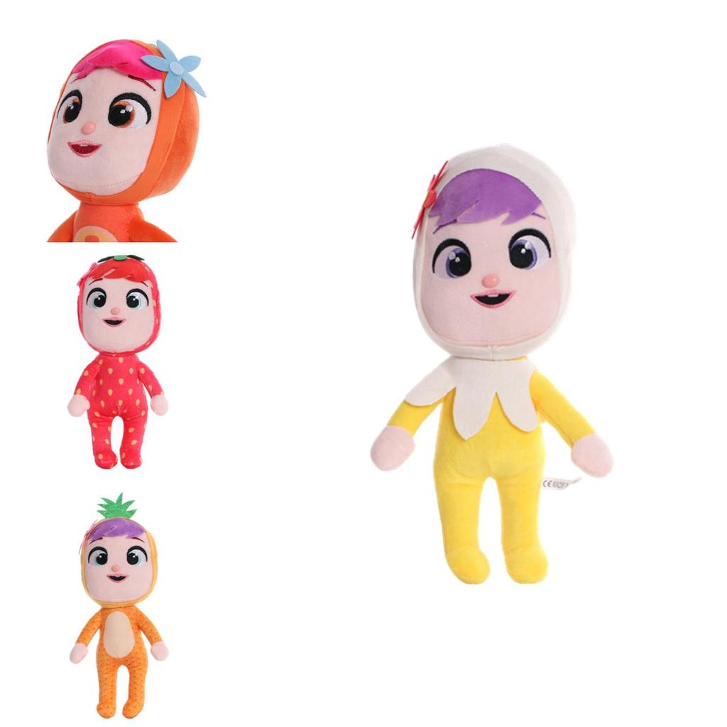 Cry Baby Plush Toys Soft And Cuddly Fruit Dolls In Different Designs