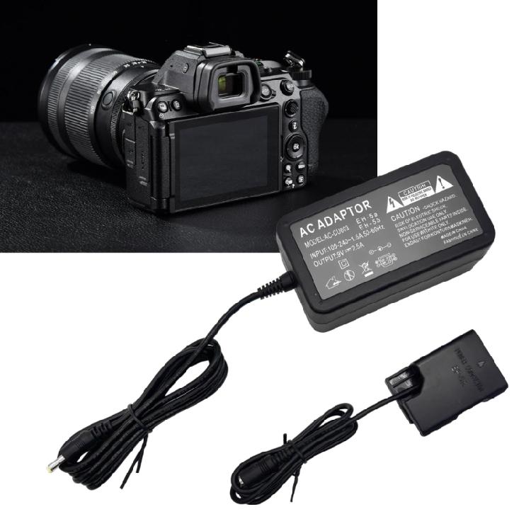 Camera Charging Adapter Lightweight Replacement for Z5/Z6/Z6II/Z7/Z7II/D600/D610/D750/D780 Camera Accessories