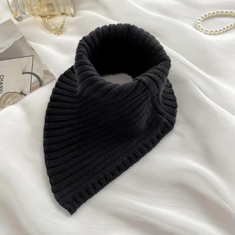 Mote varm avtakbar turtleneck hals varmere skjerf strikket falsk krage