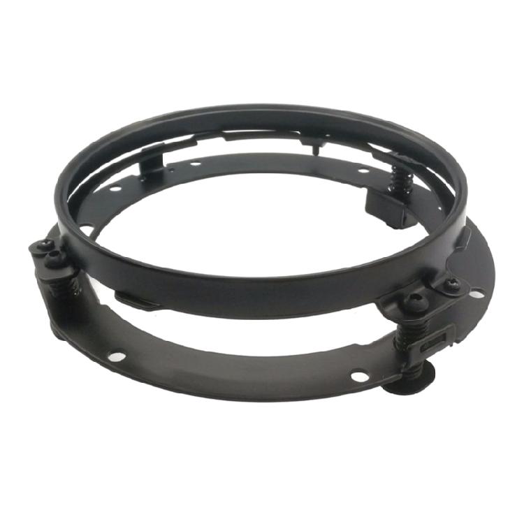 Round Headlight Rings Motorcycle Mounting Bracket Replacement Simple Install