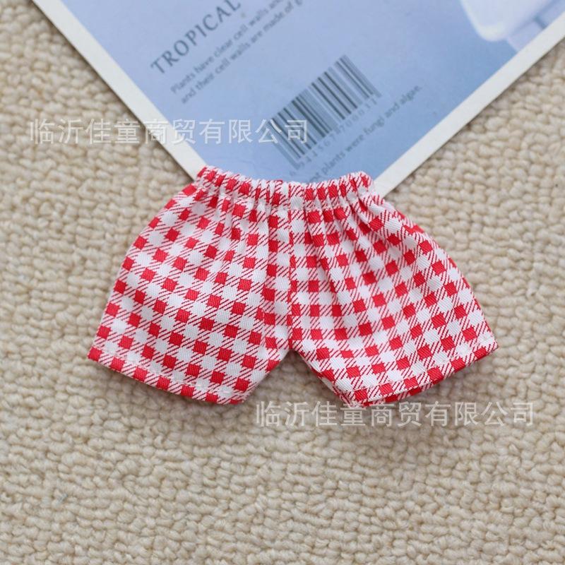 Labubu Doll Clothing Headmaster Dog Floral Dress 17cm Plush Doll Clothing Accessories Labubu I II Idol Doll Sitting Party