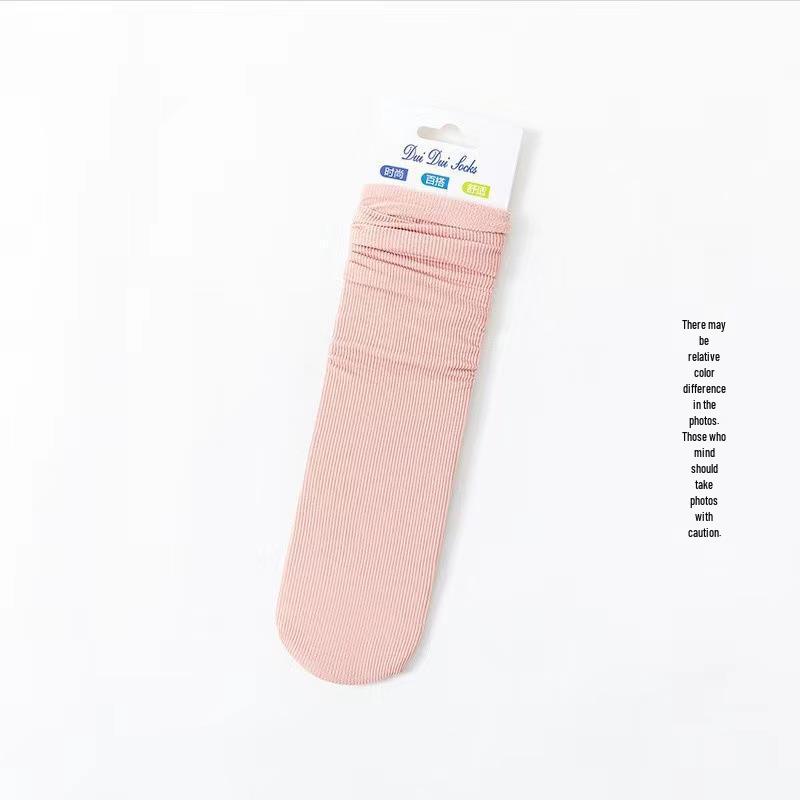 

Японские гольфы выше колена в стиле JK конфетных цветов из тонкого льда и бархата One Size