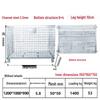 Industrial Folding Wire Mesh Storage Cage