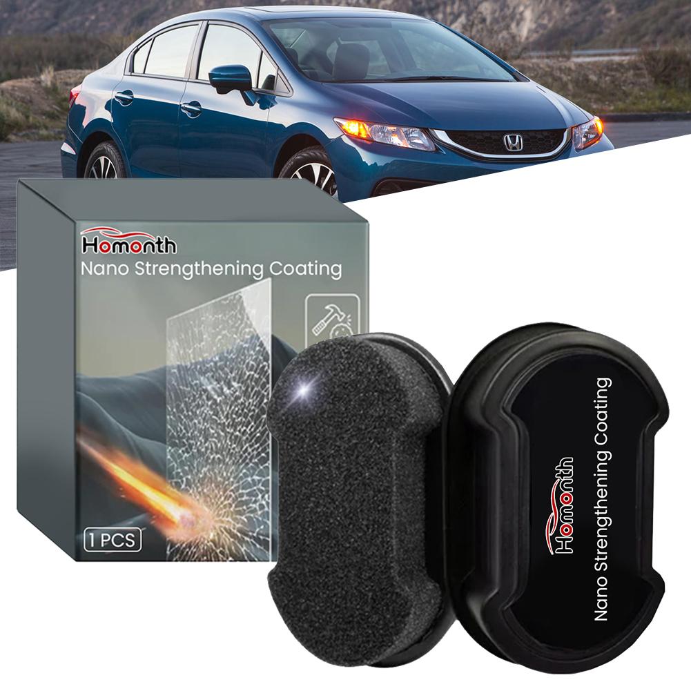 Windows Car Mirrors Sponge Car Nano Coating Sponge Glass Nano Wax Coat Applicator Car Polish Nano Coatings for Car Cleaning