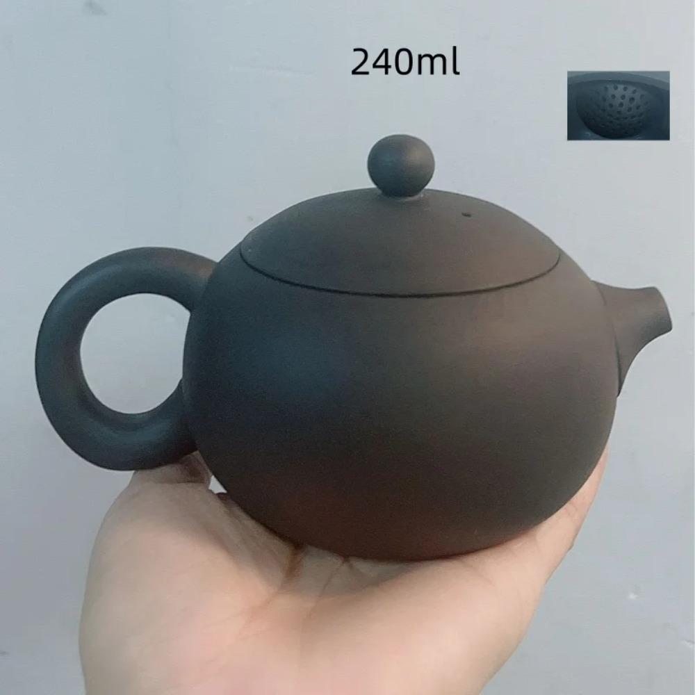 

Классический чайник из фиолетовой глины Исин, сырая руда, грязь Чжу, чайник Сиши, китайский фильтр, заварник для чая, аксессуары для домашнего чайного сервиза