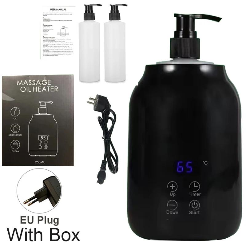 NEW Massage Oil Warmer Digital Lotion Cream Heater 2 Heat Modes Lotion Warmer Fast Heat Lotion Warmer LED Display with Timer