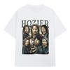 Hoziers Amusing Emojis Aragons Illustration Pattern Printed Tshirt Hiphop Style Casual Streetwear