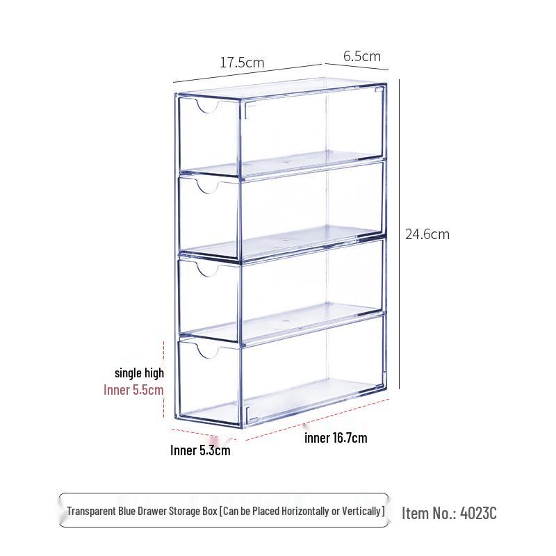 Cross-Border Acrylic Sunglasses Storage Box: Multi-Layer Desktop Display & Dustproof Organizer