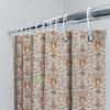 Floral Shower Curtain Botanical Pattern Vintage Nature Bathroom Decor Waterproof Fabric Liner Set Washable Modern Farmhouse Styl