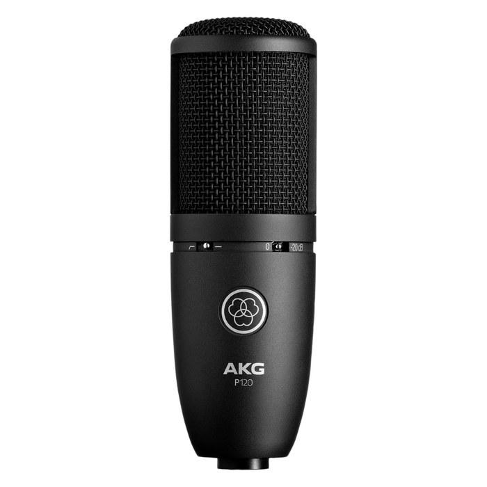 AKG P120 Project Studio Line Condenser Microphone - Black (10.57 Cubic Inches)