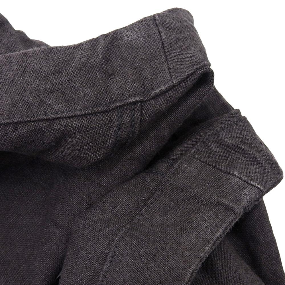 NIGEL CABOURN FRENCH WORK VEST HEMP Men's Charcoal Gray 48 Best 48 Charcoal grayUsed