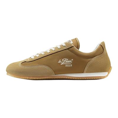 Golf Le Fleur x Coach Jogger Bistre Unisex Sneaker Tan Dijon Sternenweiß A16299C