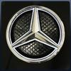 C200 E200 For Mercedes Benz For Mercedes Benz OE LED Emblem Light Car Glossy Black Front Grille Illuminated Logo Star Badge X253
