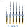 Zahnärztliche SX-F3 Blaue Feilen Nickel-Titan Rotierend Universell Motor Endodontisch Anti-Ermüdung Konstant Nadel Zahnmedizin Wurzelkanal Material