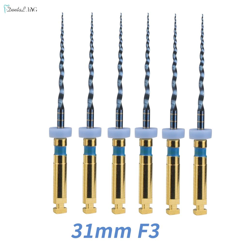 Zahnärztliche SX-F3 Blaue Feilen Nickel-Titan Rotierend Universell Motor Endodontisch Anti-Ermüdung Konstant Nadel Zahnmedizin Wurzelkanal Material
