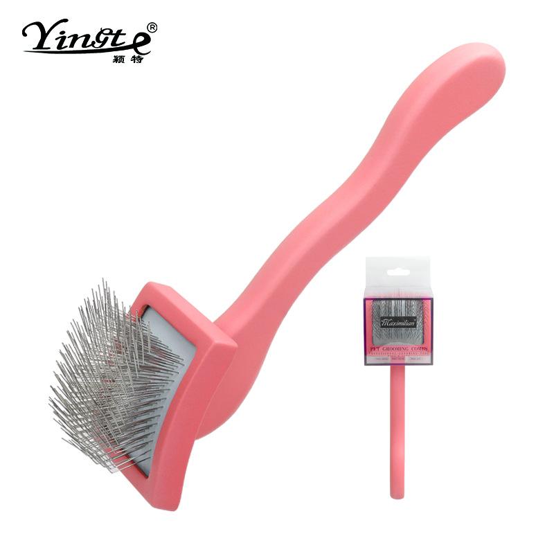 Rake comb Teddy grooming dog comb, beautician s special tool pulling needle comb 90212