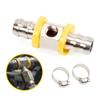 3/8” Fuel Line Fuel Pressure Barbed- Push Lock T-Fitting Adapter, 1/8-27 NPT Sensor Port, Stainless Steel