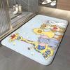 Toy N-Nici Floor Mat Soft Flannel Entrance Door Mat Non Slip Absorbent Bathroom Bedroom Floor Rug