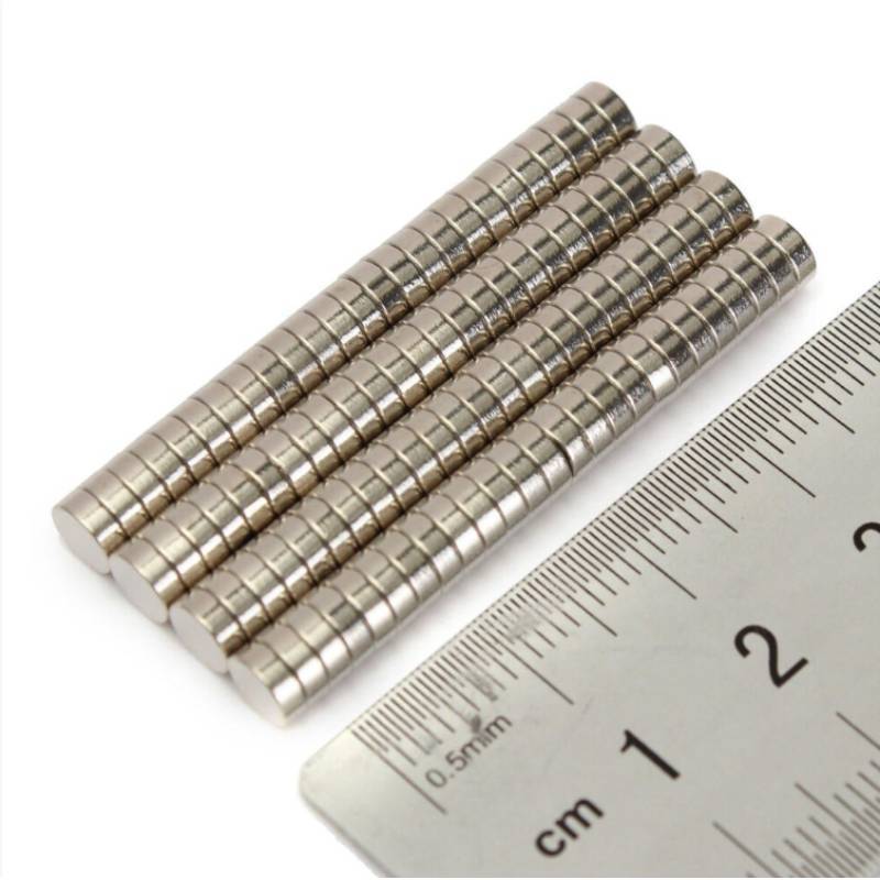 Strong Round N52 Rare Ndfeb Neodymium High Performance Magnets Daily Use