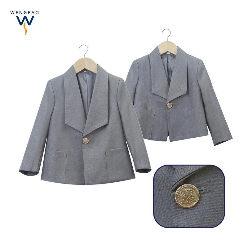 Dětské školní oblečení: Saka, blejzry v britském stylu, školní uniformy pro mateřskou a základní školu, sezónní oblečení do třídy a hostitelské šaty