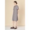 Bcbg Linen Check Dress B3m4o633