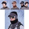 Knitted Winter Hat And Neck Warmer Set With Fleece Lining For Men Outdoor Cold Weather