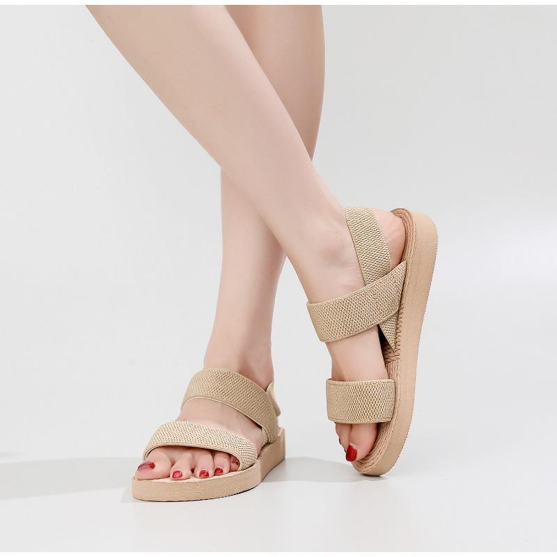 Sandals Women Outer Wear Roman Bottom Ladies Slippers Sandals Flat Bottom