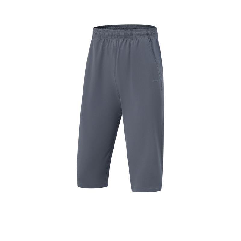 Li-Ning Loose Fit Simple Quick Dry Seven-Point Casual Shorts Women shorts AKQU406 S