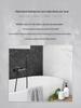 Black Brass Bathroom Bathtub Faucet Set with Shower Head and Hot/Cold Mixer Valve