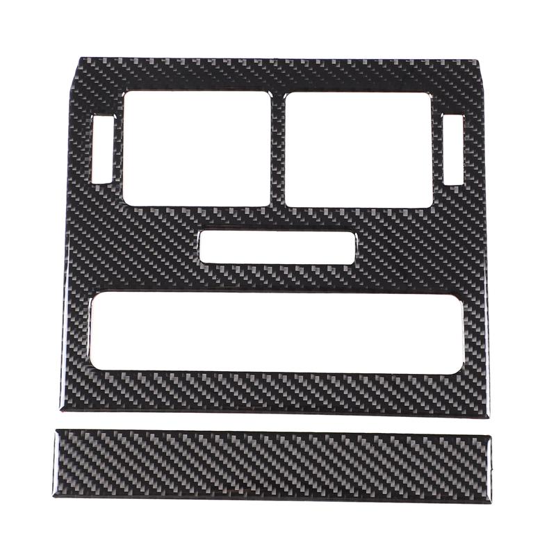 Soft Carbon Fiber For Land rover Range Rover Sport 2014-2025 Car Rear Air Outlet Decorative Frame Stickers Interior Accessories
