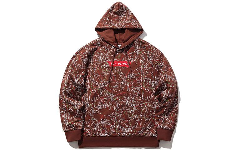 Li Ning Sweatshirts Men s Hooded Moderate Regular AWDPB09-2 S