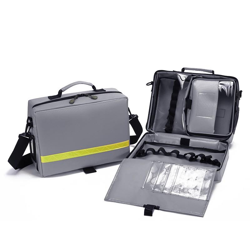 Waterproof Durable Medical First Aid Bag With Wipeable Sanitizable Surface Emergency Kits Healthcare Professionals