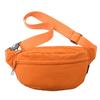 Trendy Brand Breast Bag Women'S Casual Versatile Messenger Bag Men'S Lightweight Sports Shoulder Bag Girls Commuting Solid Color Mobile Phone Pack