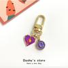 Molde Colgante para Pendientes Molde de Silicona Holográfico Molde para Pendientes en Forma de Corazón para Entusiastas del Bricolaje Molde para Manualidades