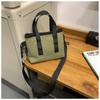 Crossbody bag women's small bag new personalized solid color portable simple shoulder bag trendy casual small square bag