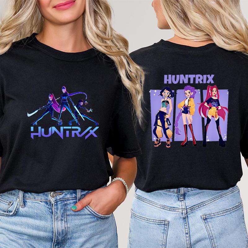 Mode Tryckt Rundhals T-shirt Dam Casual Komfort Kortärmad Kläder Topp