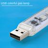 5Pcs Small USB Plug Lamp LED Night Light Computer Mobile Power Charging Mini Book Lamps LED Eye Protection Square Reading Light